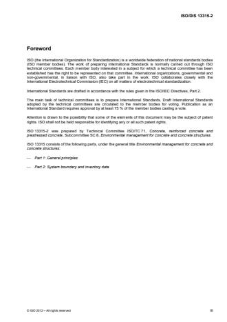 ISO 13315-2:2014 ISO 13315-2:2014 - Environmental management for concrete and concrete structures - Page 4 preview