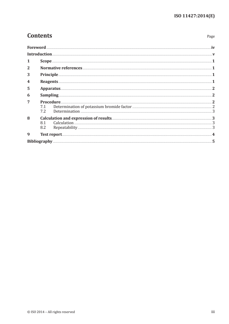 ISO 11427:2014 - Jewellery — Determination of silver in silver jewellery alloys — Volumetric (potentiometric) method using potassium bromide
Released:10/29/2014