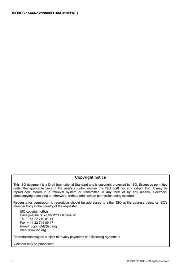 ISO/IEC 15444-12:2008/FDAmd 3 ISO/IEC 15444-12:2008/FDAmd 3 - DASH support and RTP reception hint track processing - Page 2 preview