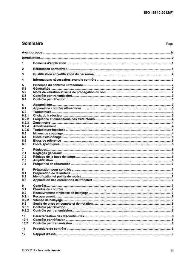 ISO 16810:2012 - Essais non destructifs -- Contrôle par ultrasons -- Principes généraux