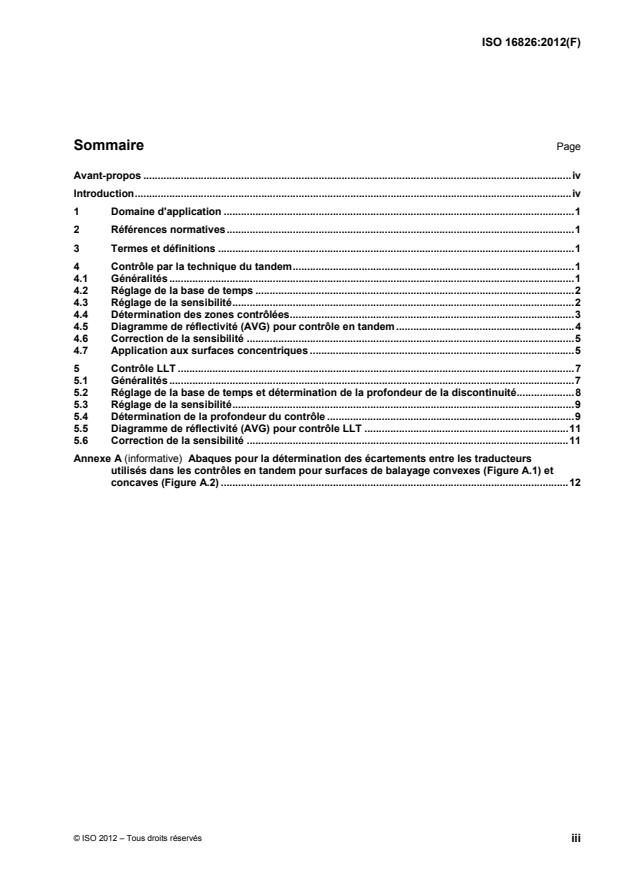 ISO 16826:2012 - Essais non destructifs -- Contrôle par ultrasons -- Contrôle des discontinuités perpendiculaires a la surface