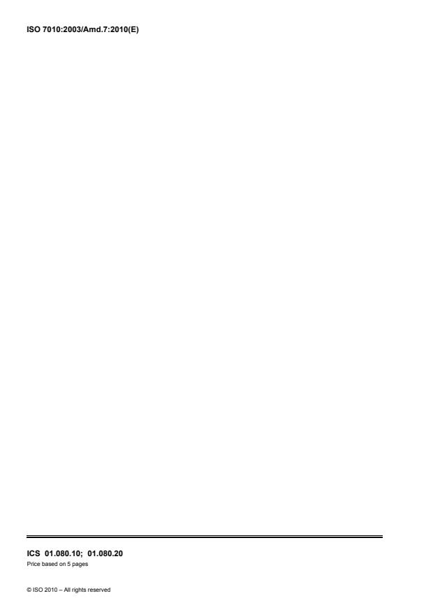 ISO 7010:2003/Amd 7:2010 ISO 7010:2003/Amd 7:2010 - Page 4 preview