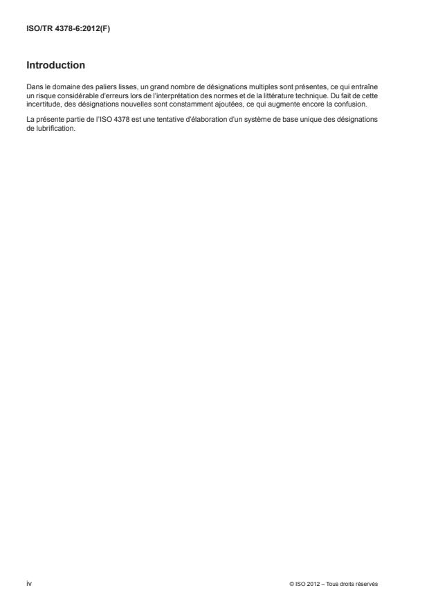 ISO/TR 4378-6:2012 ISO/TR 4378-6:2012 - Paliers lisses -- Termes, définitions, classification et symboles - Page 4 preview