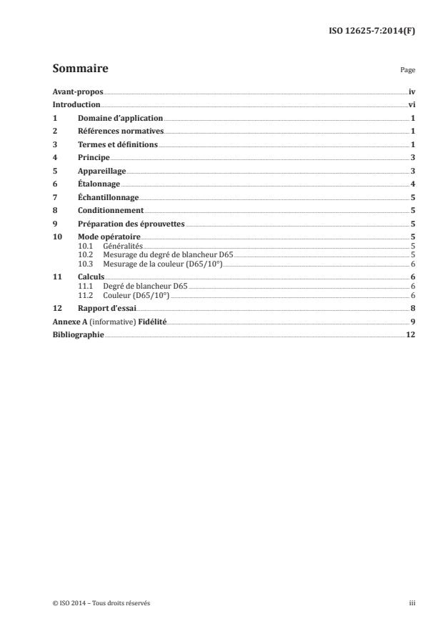 ISO 12625-7:2014 - Papier tissue et produits tissue