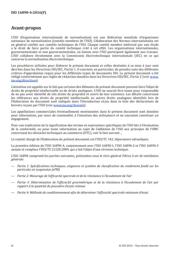 ISO 16890-4:2016 ISO 16890-4:2016 - Filtres a air de ventilation générale - Page 4 preview