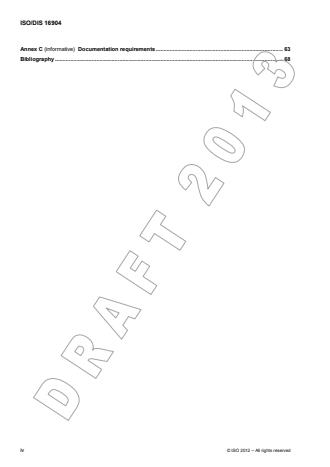 ISO 16904:2016 ISO 16904:2016 - Petroleum and natural gas industries -- Design and testing of LNG marine transfer arms for conventional onshore terminals - Page 4 preview