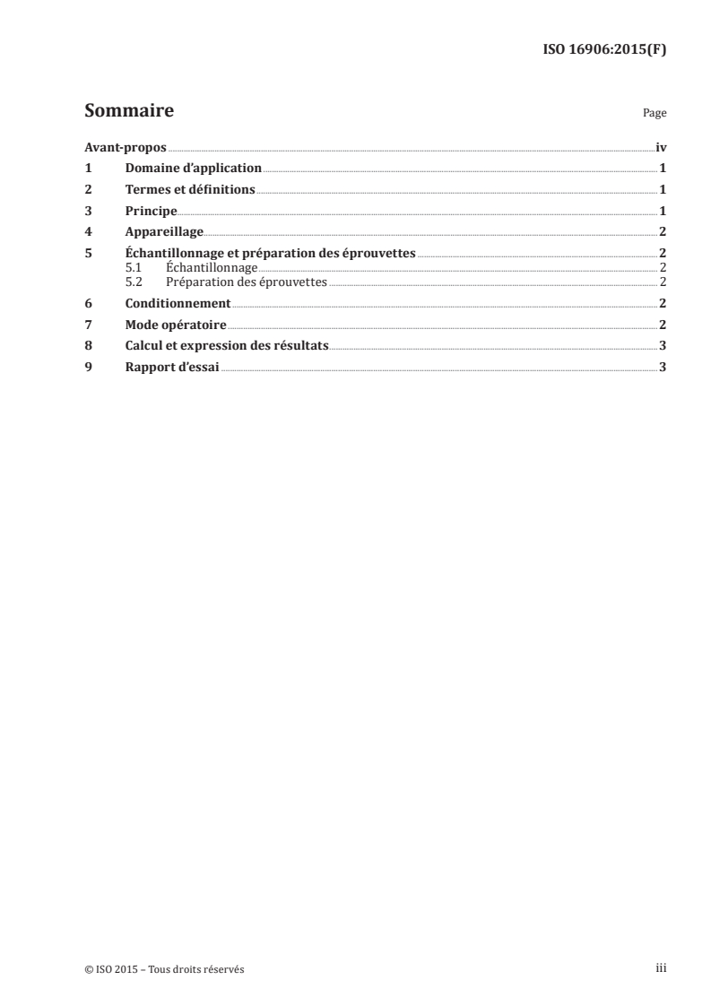 ISO 16906:2015 - Revêtements de sol résilients — Détermination de la résistance des soudures
Released:10/30/2024