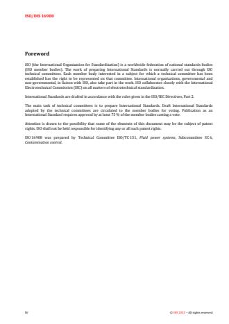 ISO 16908:2014 ISO 16908:2014 - Hydraulic filter element test methods -- Thermal conditioning and cold start-up simulation - Page 4 preview