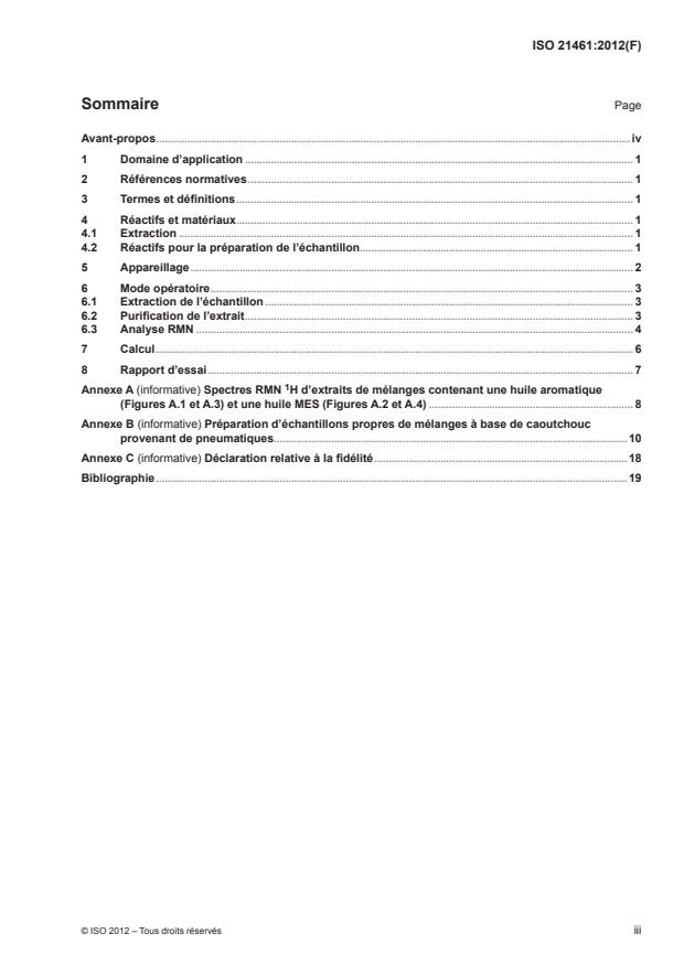 ISO 21461:2012 - Caoutchouc -- Détermination de l'aromaticité des huiles dans les mélanges vulcanisés