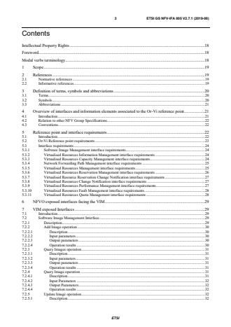 ETSI GS NFV-IFA 005 V2.7.1 (2019-08) - Network Functions Virtualisation (NFV) Release 2; Management and Orchestration; Or-Vi reference point - Interface and Information Model Specification