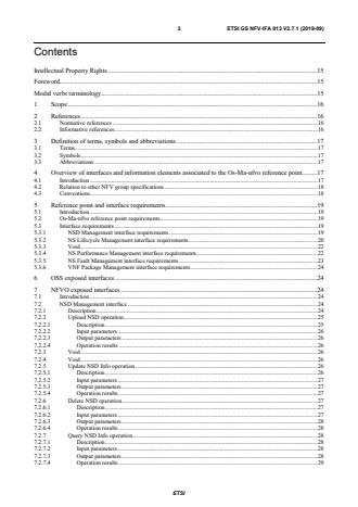 ETSI GS NFV-IFA 013 V2.7.1 (2019-09) - Network Functions Virtualisation (NFV) Release 2; Management and Orchestration; Os-Ma-Nfvo reference point - Interface and Information Model Specification