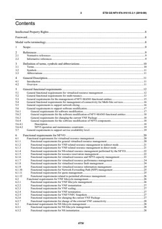 ETSI GS NFV-IFA 010 V3.3.1 (2019-09) - Network Functions Virtualisation (NFV) Release 3; Management and Orchestration; Functional requirements specification