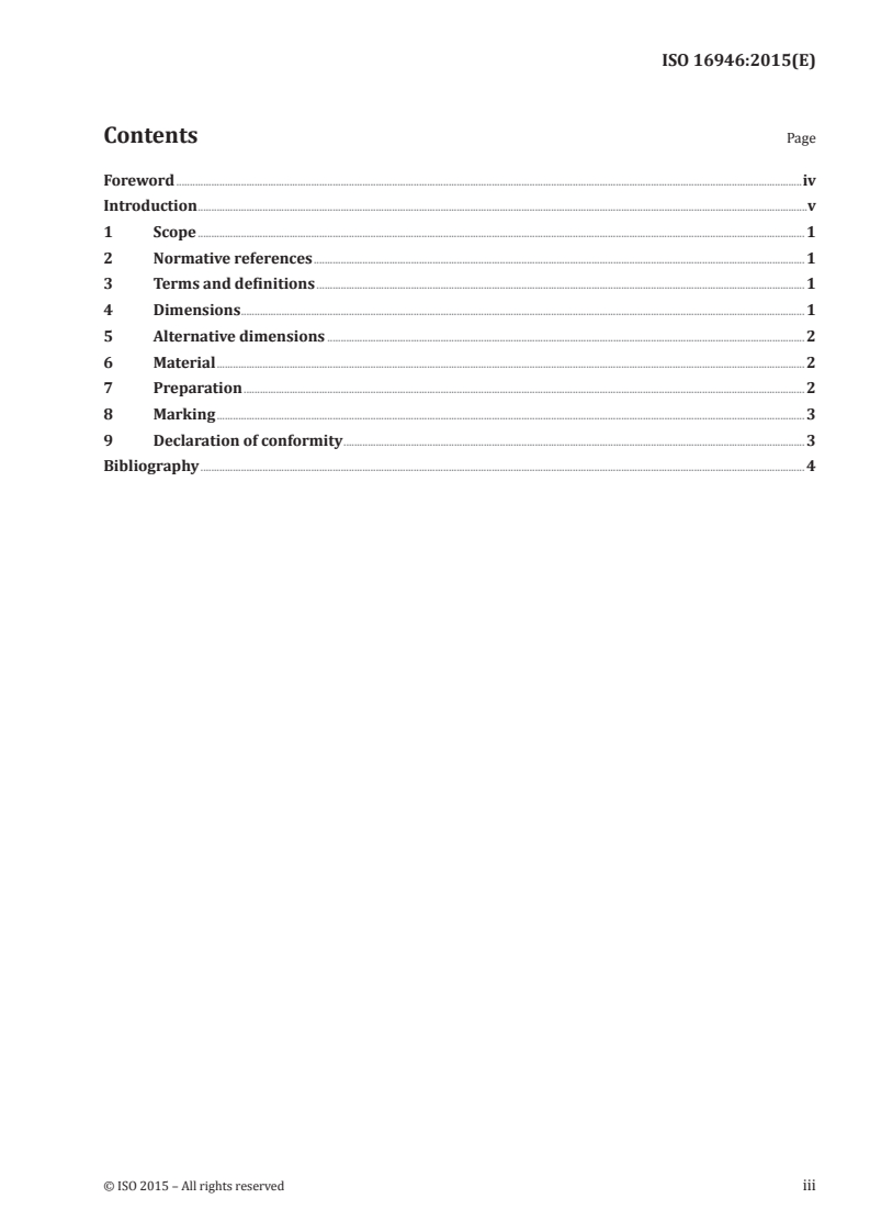 ISO 16946:2015 - Non-destructive testing — Ultrasonic testing — Specification for step wedge calibration block
Released:4/15/2015