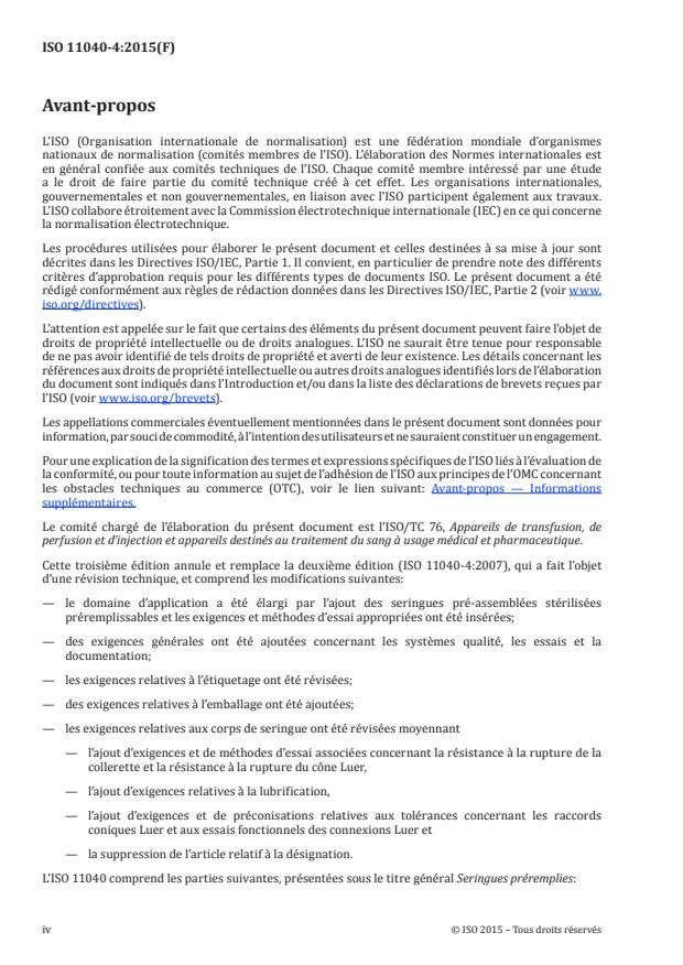 ISO 11040-4:2015 ISO 11040-4:2015 - Seringues préremplies - Page 4 preview