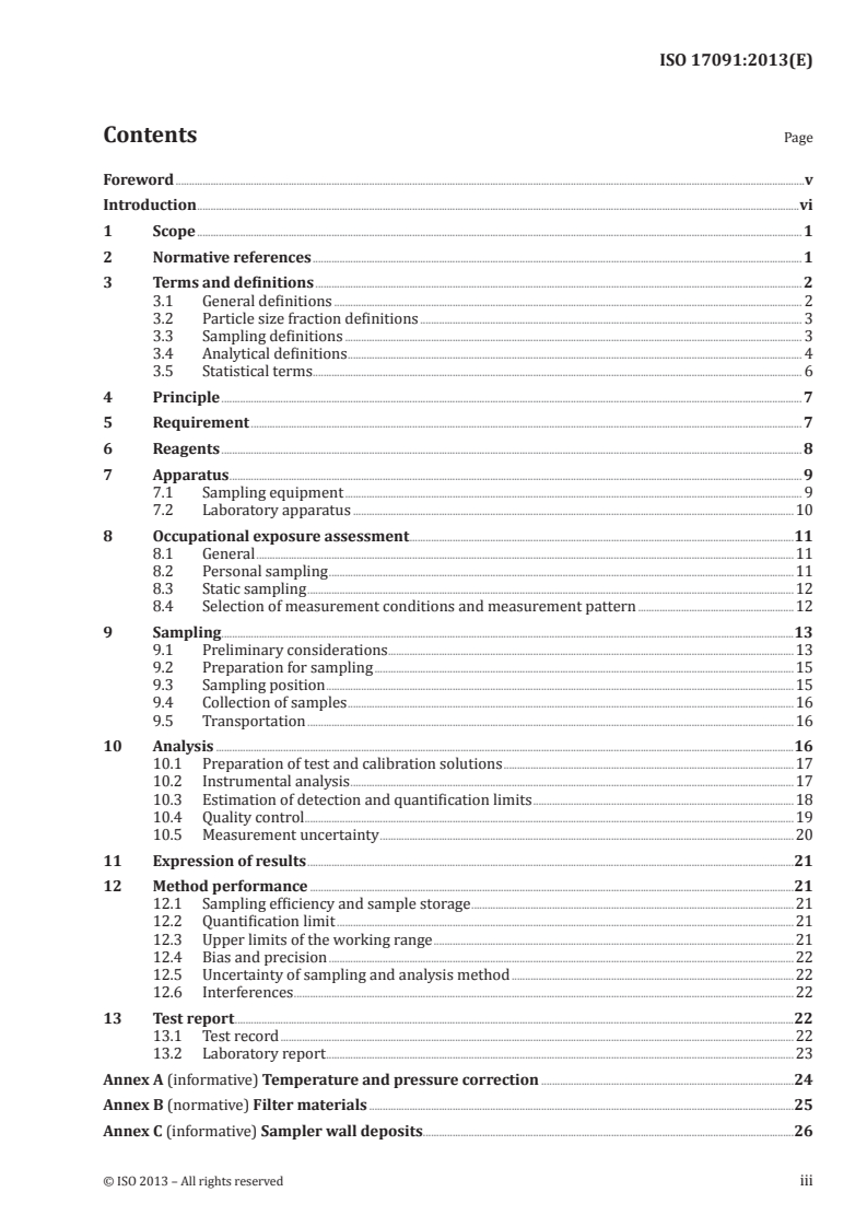 ISO 17091:2013 - Workplace air — Determination of lithium hydroxide, sodium hydroxide, potassium hydroxide and calcium dihydroxide — Method by measurement of corresponding cations by suppressed ion chromatography
Released:9/11/2013