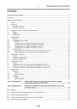 ETSI EN 301 489-12 V3.1.2 (2021-03) - ElectroMagnetic Compatibility (EMC) standard for radio equipment and services; Part 12: Specific conditions for Very Small Aperture Terminal, Satellite Interactive Earth Stations operated in the frequency ranges between 4 GHz and 30 GHz in the Fixed Satellite Service (FSS); Harmonised Standard for ElectroMagnetic Compatibility - Page 3 preview