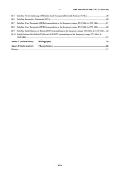 ETSI EN 301 489-12 V3.1.2 (2021-03) - ElectroMagnetic Compatibility (EMC) standard for radio equipment and services; Part 12: Specific conditions for Very Small Aperture Terminal, Satellite Interactive Earth Stations operated in the frequency ranges between 4 GHz and 30 GHz in the Fixed Satellite Service (FSS); Harmonised Standard for ElectroMagnetic Compatibility - Page 4 preview