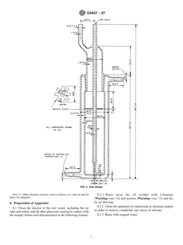 ASTM D3427-07 - Standard Test Method for Air Release Properties of Petroleum Oils