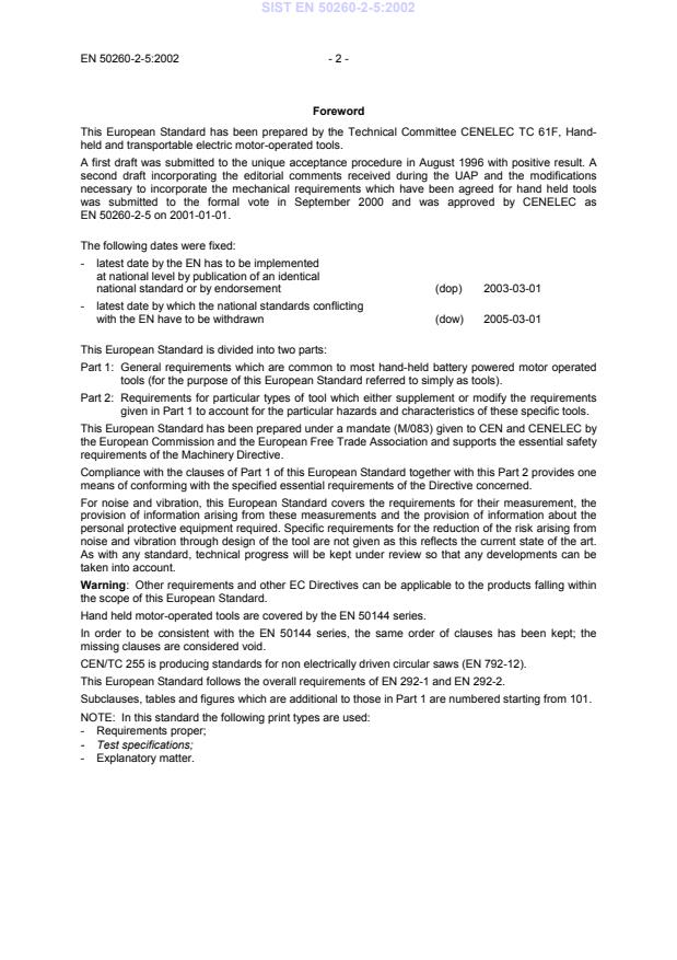 EN 50260-2-5:2002 EN 50260-2-5:2002 - Page 4 preview