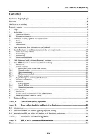 ETSI TR 103 712 V1.1.1 (2020-10) - Fixed Radio Systems; New PtMP technologies and solutions for microwave backhaul in 5G era