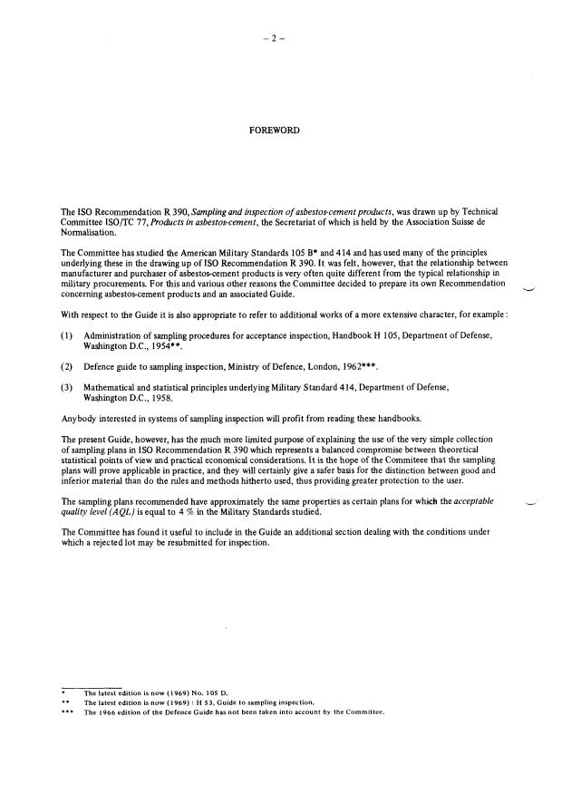 ISO/R 1260:1970 ISO/R 1260:1970 - Withdrawal of ISO/R 1260-1970 - Page 2 preview