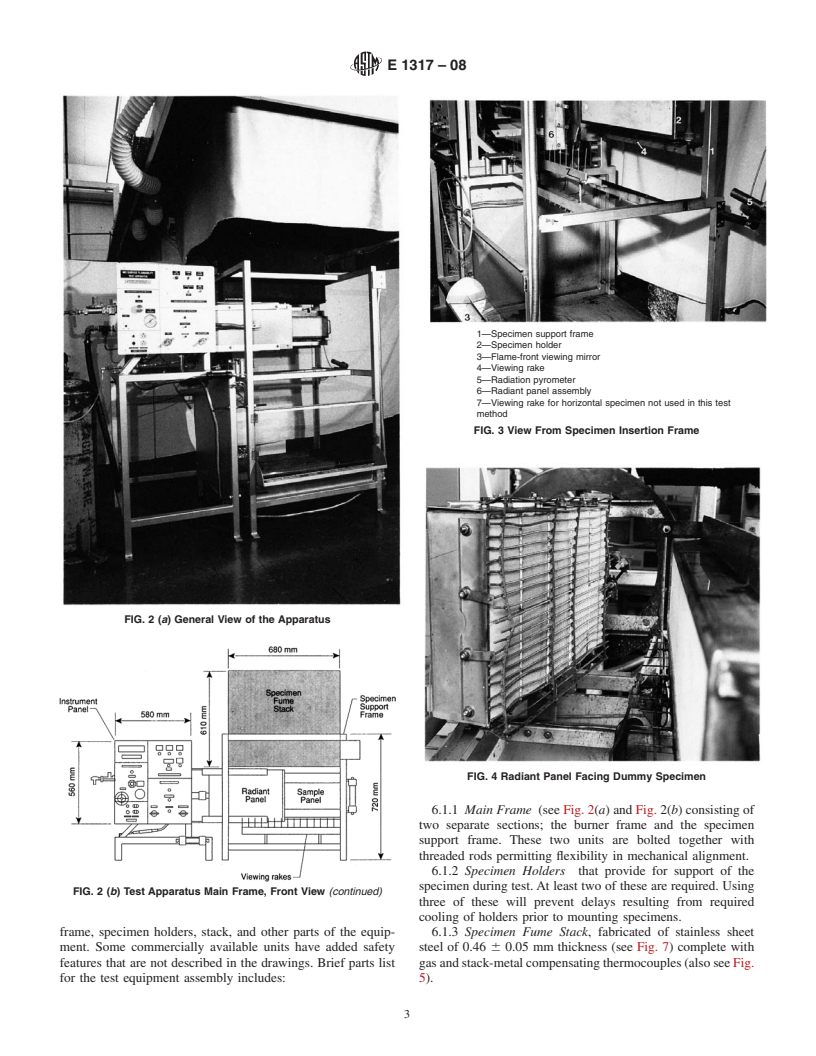 ASTM E1317-08 - Standard Test Method for Flammability of Marine Surface Finishes