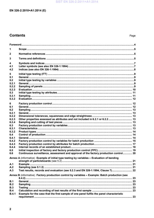 EN 326-2:2010+A1:2014 EN 326-2:2011+A1:2014 - Page 4 preview