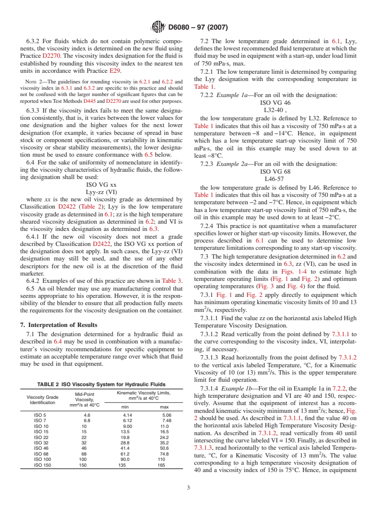 ASTM D6080-97(2007) - Standard Practice for Defining the Viscosity Characteristics of Hydraulic Fluids