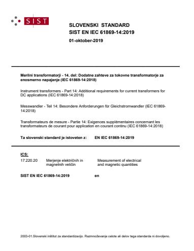 EN IEC 61869-14:2019 - BARVE na PDF-str 13,14,15,16,46