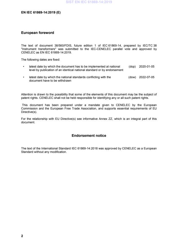 EN IEC 61869-14:2019 EN IEC 61869-14:2019 - BARVE - Page 4 preview