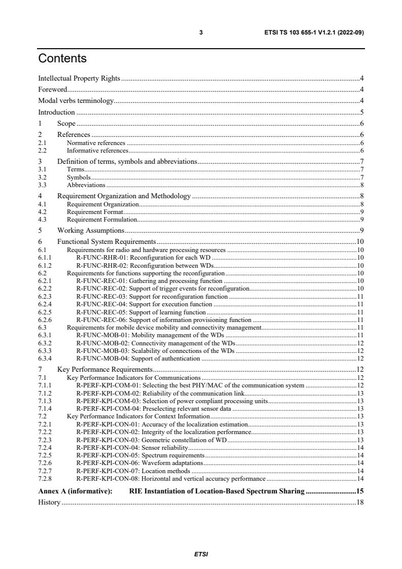 ETSI TS 103 655-1 V1.2.1 (2022-09) - Reconfigurable Radio Systems (RRS); Radio Interface Engine (RIE); Part 1: Technical requirements