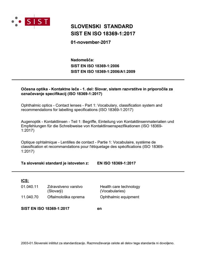 EN ISO 18369-1:2017
