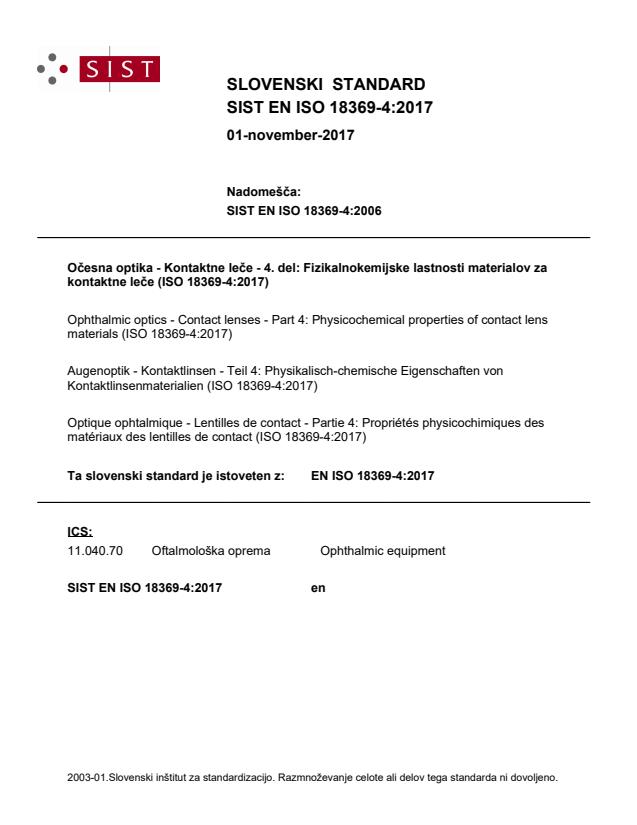 EN ISO 18369-4:2017