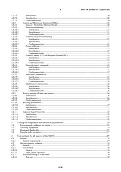 ETSI EN 303 980 V1.2.1 (2021-05) - Satellite Earth Stations and Systems (SES); Fixed and in-motion Earth Stations communicating with non-geostationary satellite systems (NEST) in the 11 GHz to 14 GHz frequency bands; Harmonised Standard for access to radio spectrum - Page 4 preview