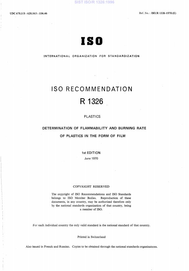 ISO/R 1326:1996 - Manjakata strani 2 in 4!