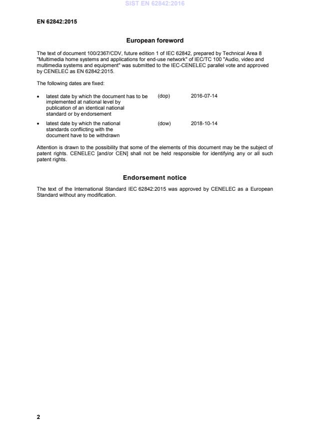 EN 62842:2015 EN 62842:2016 - Page 4 preview