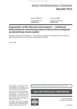 prEN ISO 7933 prEN ISO 7933:2018 - Page 3 preview