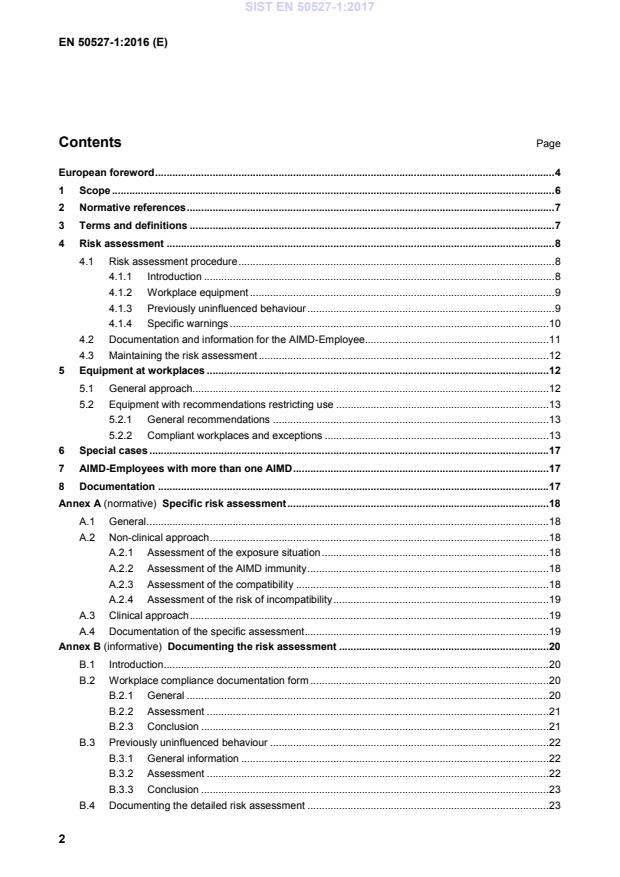 EN 50527-1:2016 EN 50527-1:2017 - BARVE - Page 4 preview