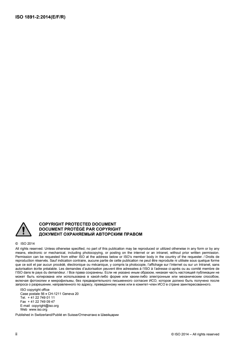 ISO 1891-2:2014 ISO 1891-2:2014 - Fasteners — Terminology — Part 2: Vocabulary and definitions for coatings
Released:9/30/2014 - Page 2 preview