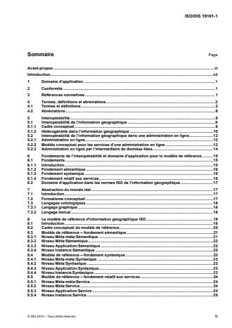 ISO 19101-1:2014 - Information géographique -- Modele de référence