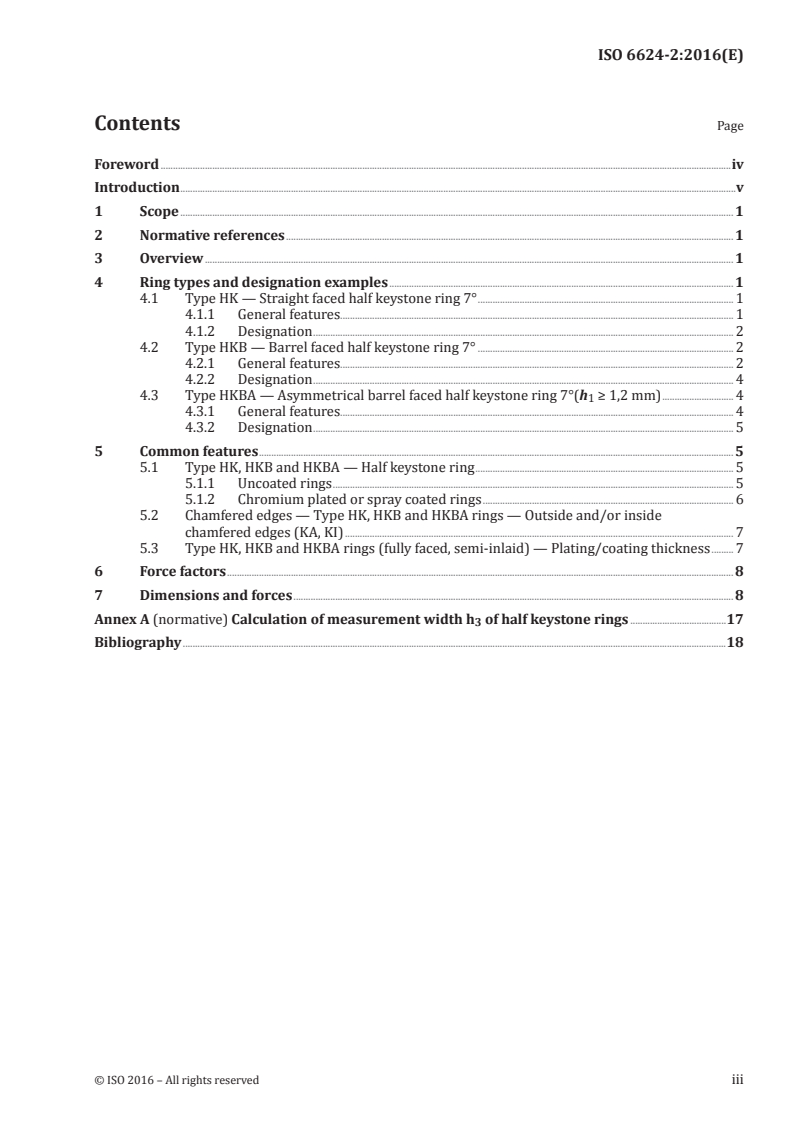 ISO 6624-2:2016 - Internal combustion engines — Piston rings — Part 2: Half keystone rings made of cast iron
Released:2/18/2016