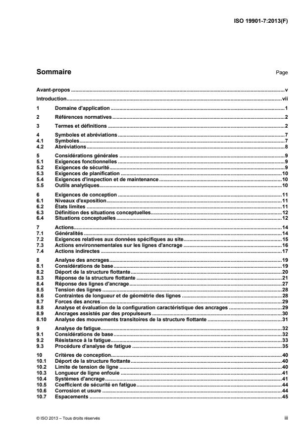 ISO 19901-7:2013 - Industries du pétrole et du gaz naturel -- Exigences spécifiques relatives aux structures en mer