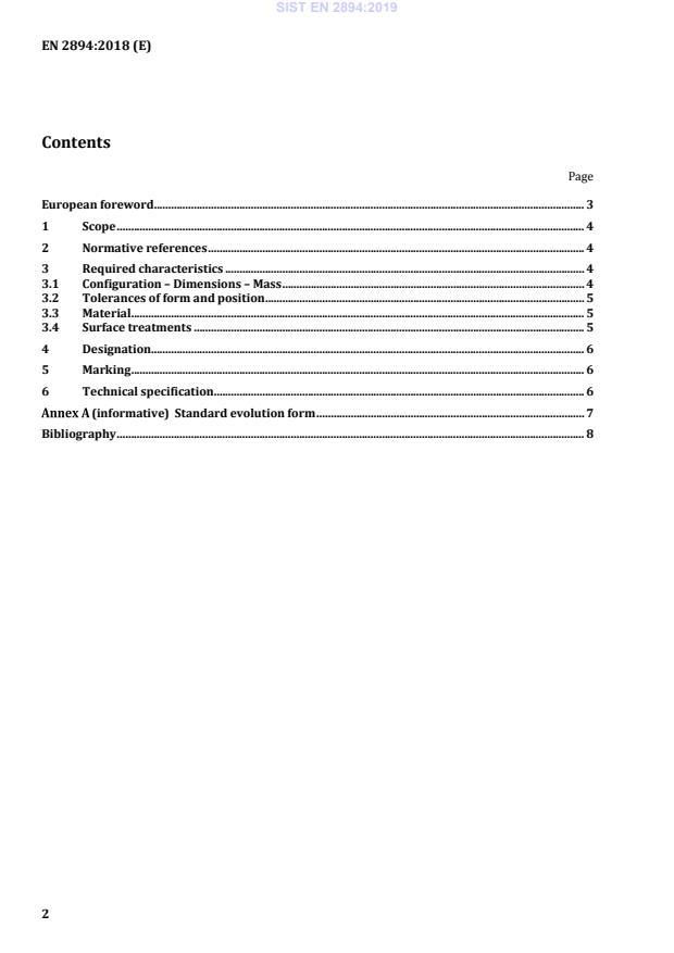SIST EN 2894:2019 SIST EN 2894:2019 - Page 4 preview
