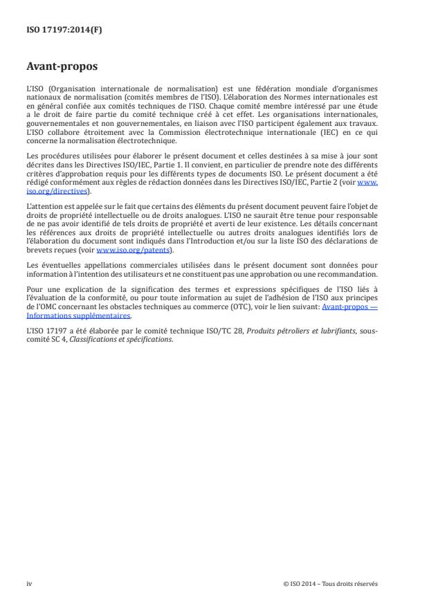 ISO 17197:2014 ISO 17197:2014 - Diméthylether (DME) pour carburants et combustibles -- Détermination de la teneur en eau -- Méthode par titrage Karl Fischer - Page 4 preview