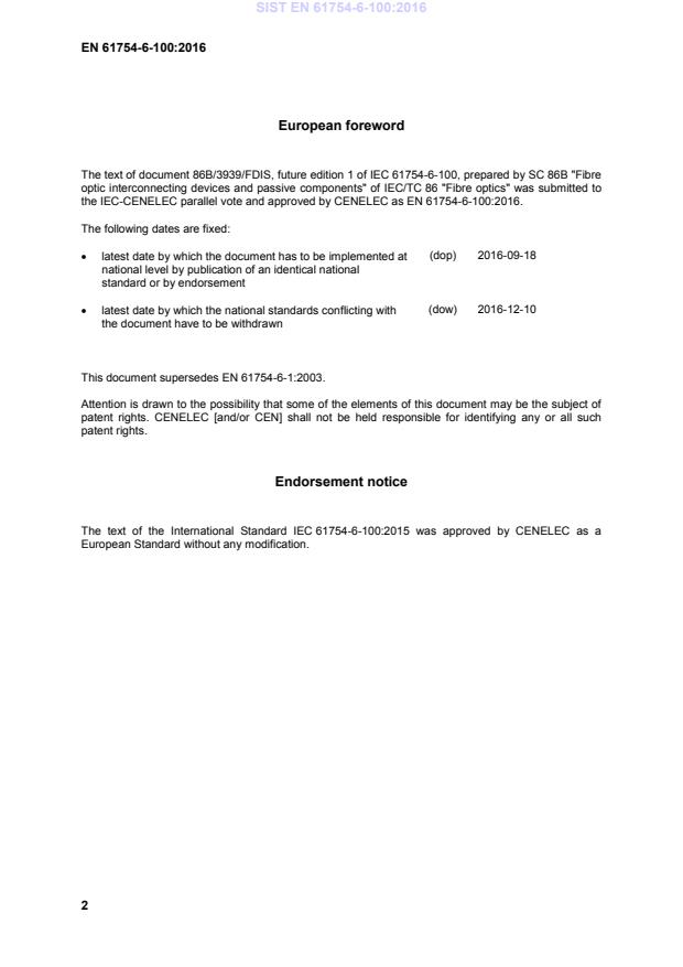 EN 61754-6-100:2016 EN 61754-6-100:2016 - Page 4 preview