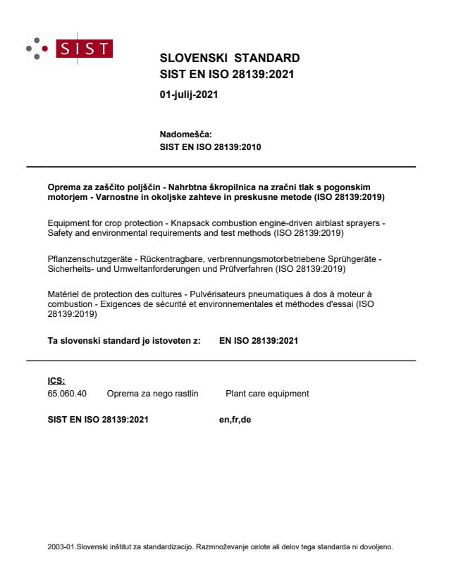 SIST EN ISO 28139:2021 - BARVE na PDF-str 40