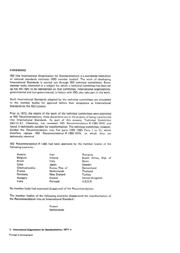 ISO 1385-5:1977 ISO 1385-5:1977 - Phthalate esters for industrial use -- Methods of test - Page 2 preview