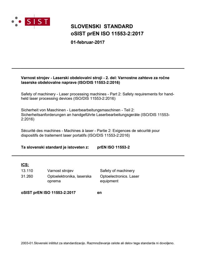 prEN ISO 11553-2:2017