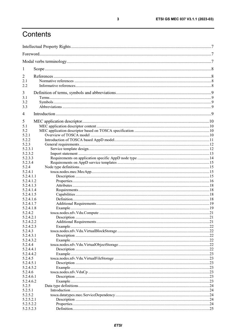 ETSI GS MEC 037 V3.1.1 (2023-03) ETSI GS MEC 037 V3.1.1 (2023-03) - Multi-access Edge Computing (MEC); Application Package Format and Descriptor Specification