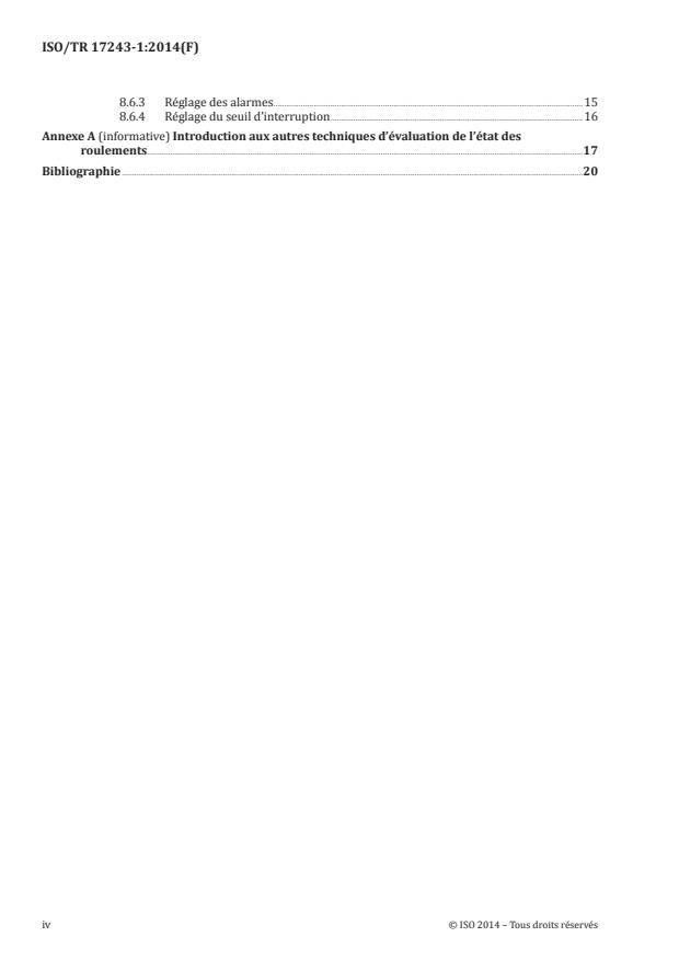 ISO/TR 17243-1:2014 ISO/TR 17243-1:2014 - Broches pour machines-outils -- Évaluation des vibrations d'une broche pour machine-outil par mesurages sur le logement de la broche - Page 4 preview